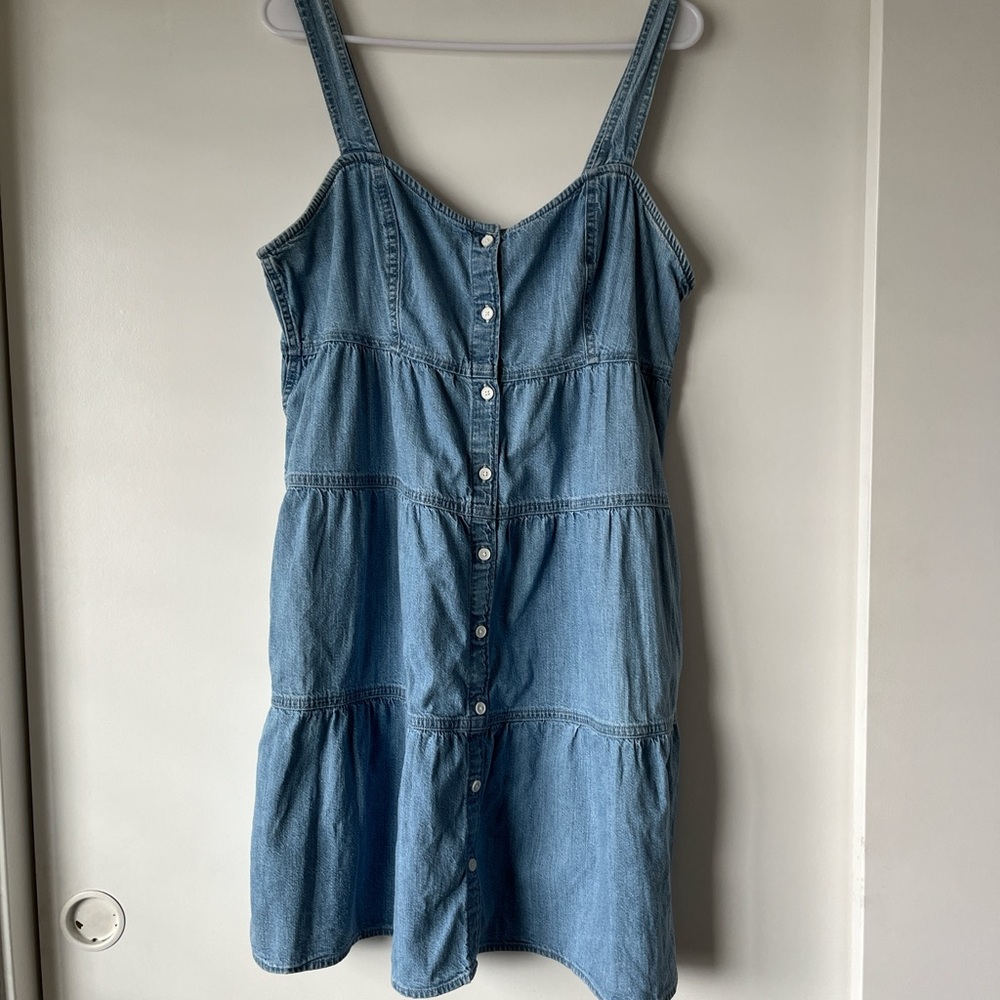 Levi’s Denim Blue Button-Down Dress